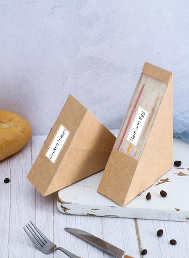 Prudiut 500 PCS Label Protectors, Clear Label Protectors Waterproof Clear Labels for Protecting Barcodes, Books, Numbers, Clothes Food Labels in Laboratory, Library, Office, Supermarket (4.05×2.04inch) - Image 4